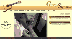 Desktop Screenshot of giorgiosignorile.it
